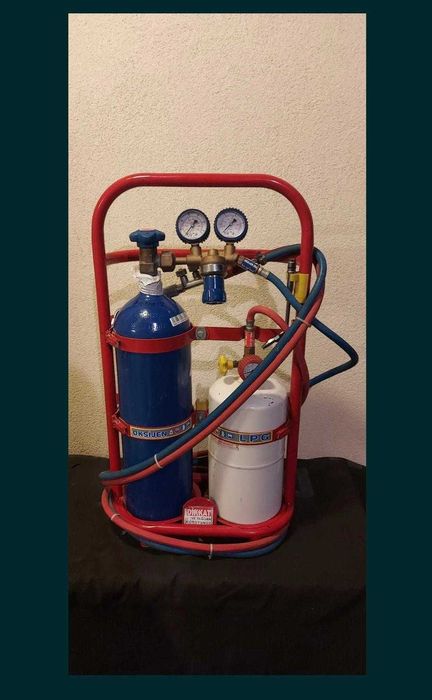 Statie sudura autogen, Butelie Oxigen 2l, Butelie Butan 1L