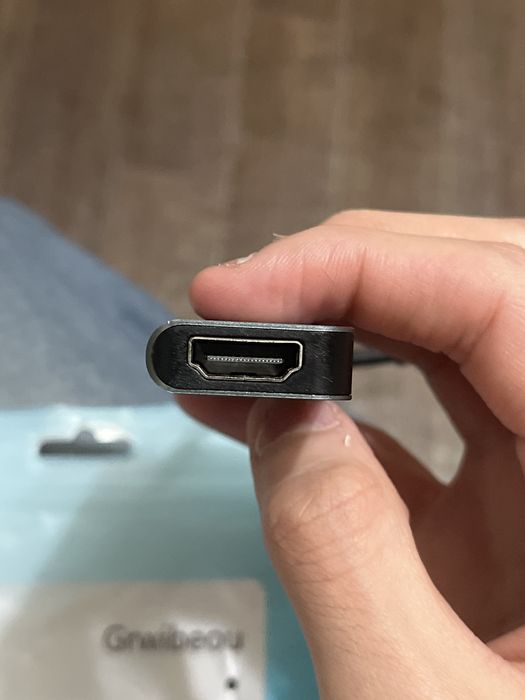 Док-станция Grwibeou 4-Port HUB черный