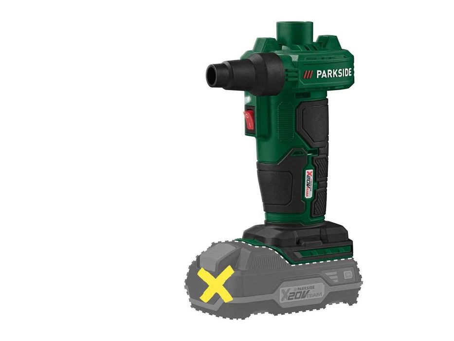 Нова Духалка 20V Parkside Помпа за Дюшеци Надува Отдува Обдухва