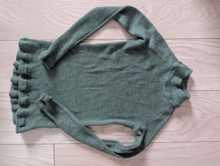 Helanca/ Pulover lana merinos Crawler (4-6ani)