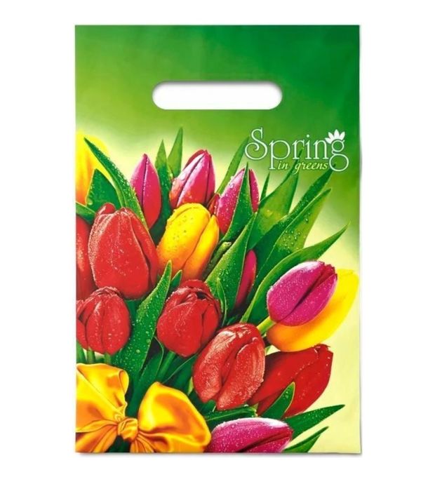 Пакеты подарочные в упаковке 50 штук