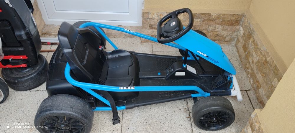 Cart electric albastru