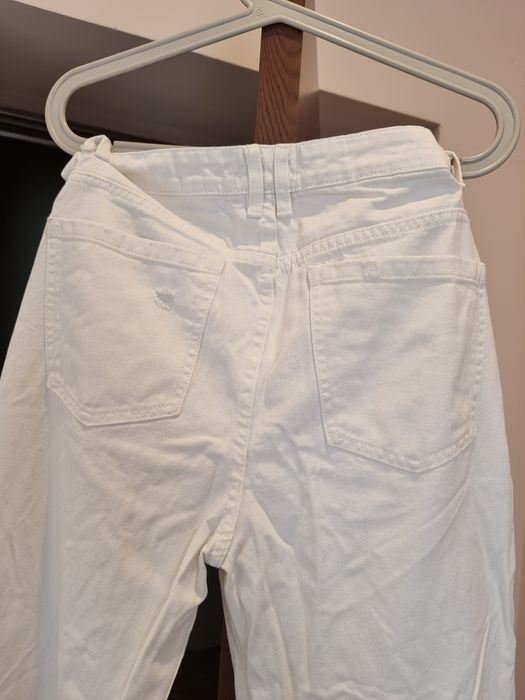 Дамски бели дънки от Sinsay