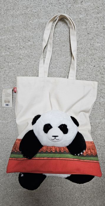 Сумка шопер с пандой
