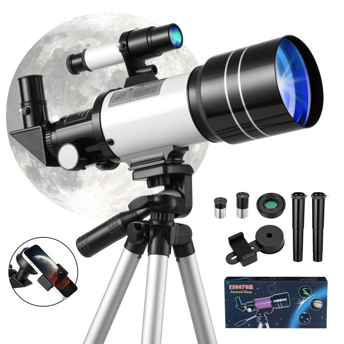 Телескоп Рефракторный F30070M pro 150x zoom. Telescope Telescope