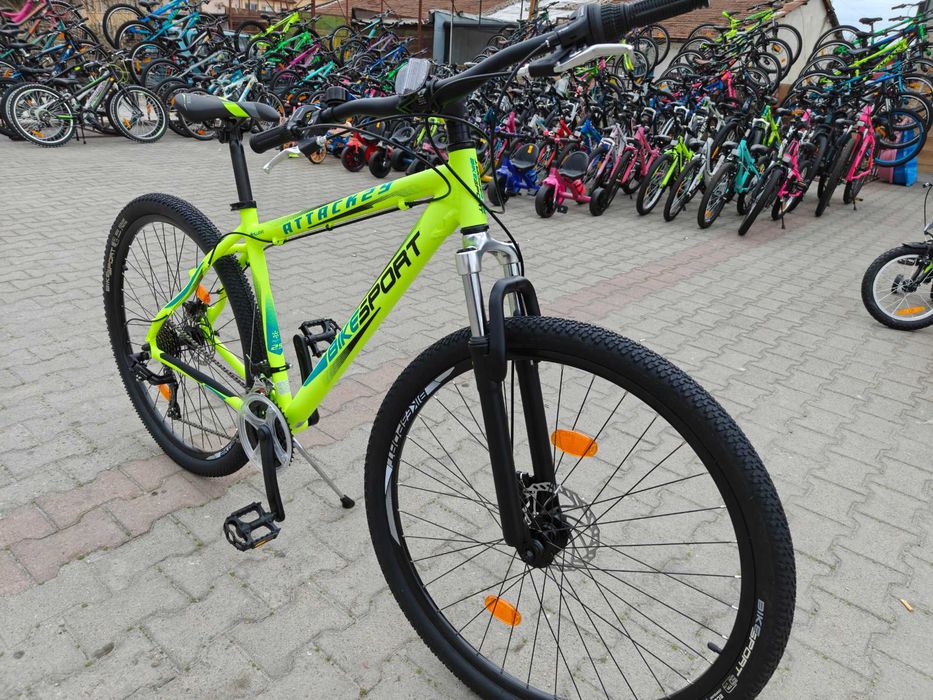 Алуминиев велосипед 29" Bikesport ATTACK жълт
