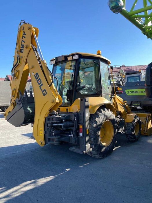 Экскаватор-Погрузчик SDLG B877F-Трактор с Скидкой!!! Наличии! 2024