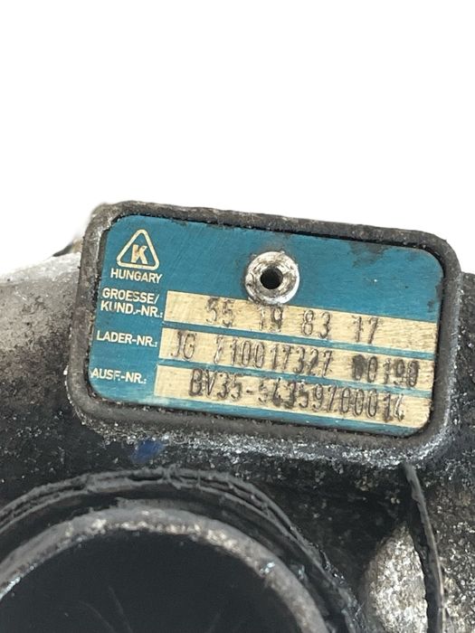 Turbina Fiat Grande Punto 199_ 2005 - > 1.3 D Multijet 199 A3.000 7100