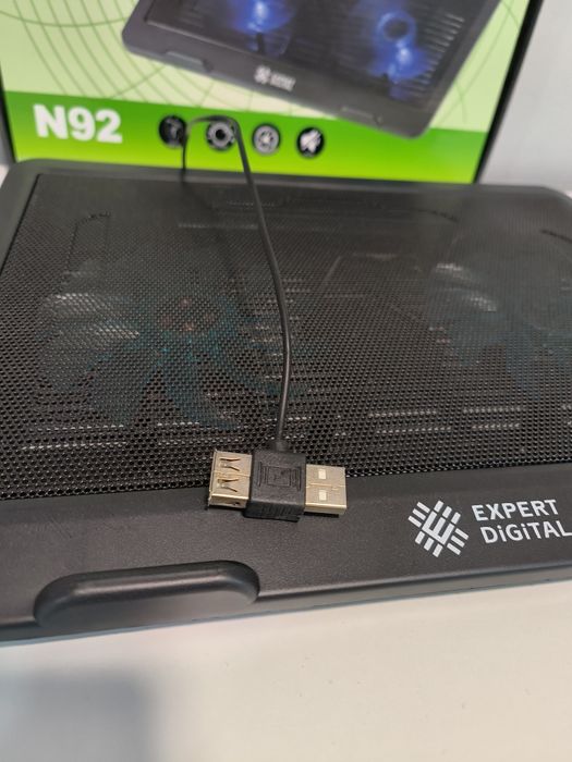 Cooler laptop Expert Digital N92 cu LED – NOU, SIGILAT