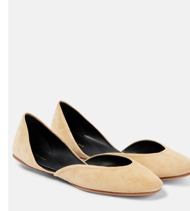 The Raw ballet flats