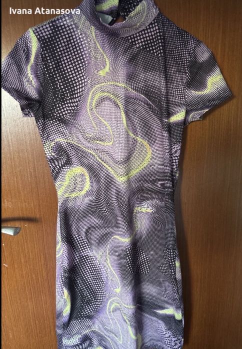 Рокля средна дължина-BERSHKA