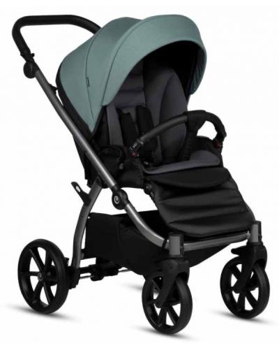 Бебешка количка Tutis Uno 5+ Мента 2в1