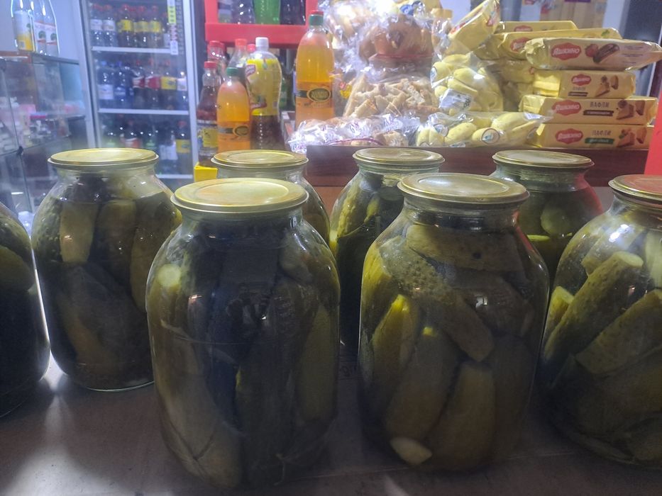 Огурцы солены домашние