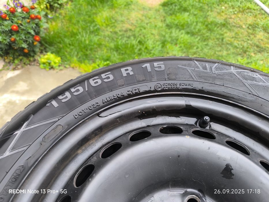 Зимни гуми 15" с джанти 5х112