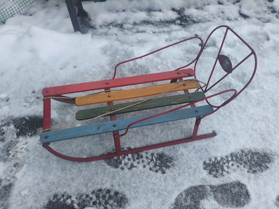 Санки детские железные