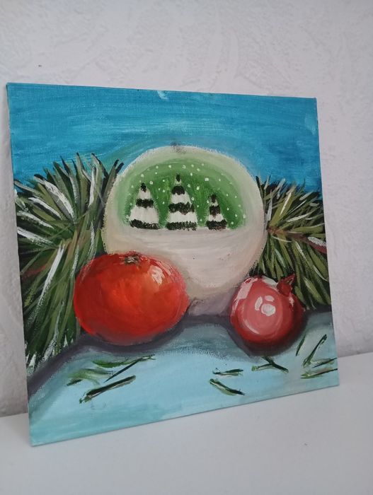 Художественные картины гуашь на холсте