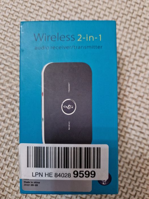 Audio wireless 2 in 1 audio receiver transmitter - doar Brasov