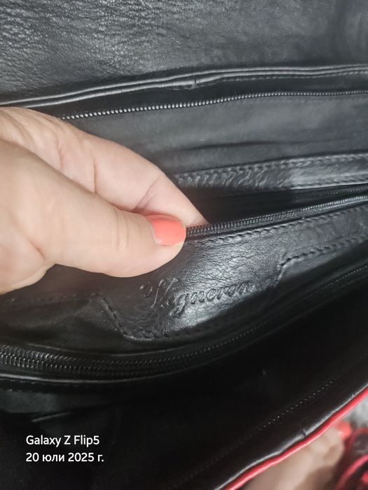 Дамски чанти DKNY, естествена кожа