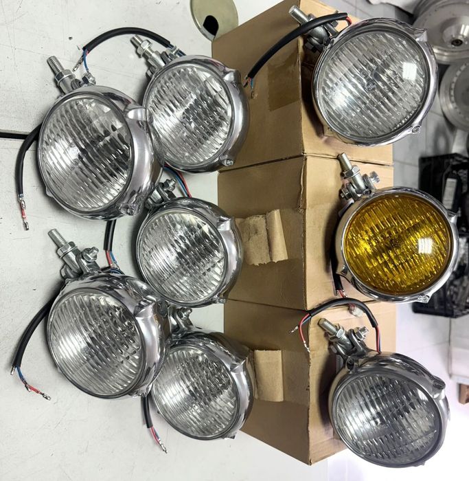 НОВИ халогени / допълнителни фарчета за мотор / чопър