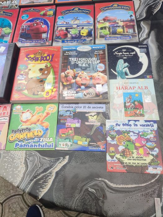 Dvd-uri desene animate și documentare