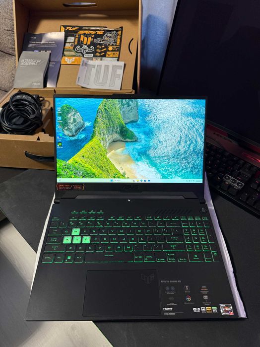 Laptop GAMING - Asus TUF A15.6 inch 2560x1440 165 HZ | 32GB RAM DDR5 | RTX 3060 | Ryzen 7 6800H | SSD 990 PRO 1TB