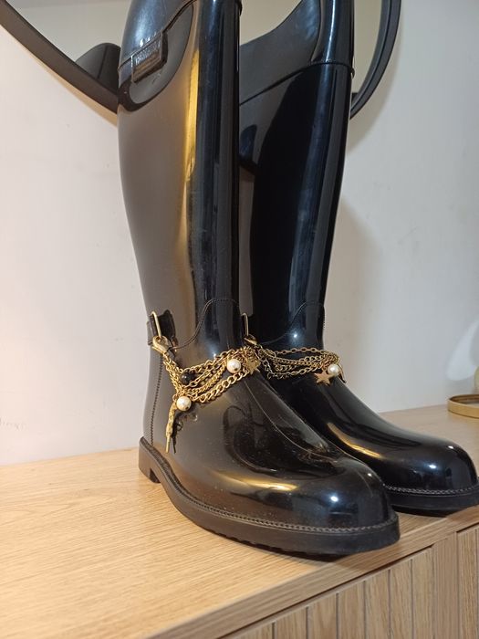 Гумени ботуши MOSCHINO