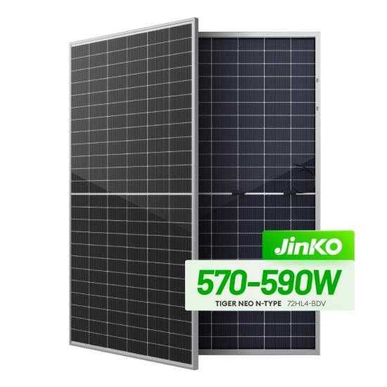 Jinko 590w N-type 22.85% panou fotovoltaic solar JKM590N-72HL4-BDV