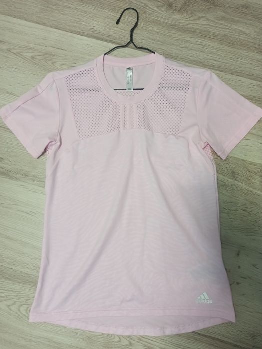 Tricou Roz Adidas X Zoe Saldana Aeroready Mărimea  34/Xs