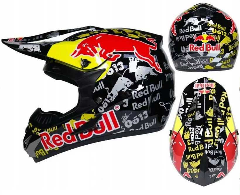 Каска Red Bull Крос Мотор/Скутер/Бъги/Вело/АТВ-32151