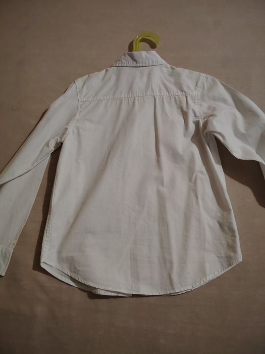 Памучна бяла риза 7-8год