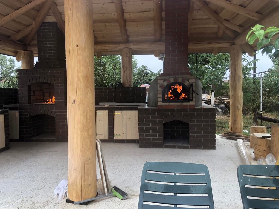 Gratare de gradina, sobe, cuptoare, blaturi de lucru cu chiuveta