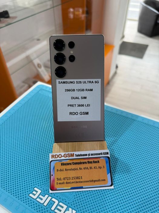 Samsung S25 Ultra 5g 256Gb Natural/Black/ Garantie