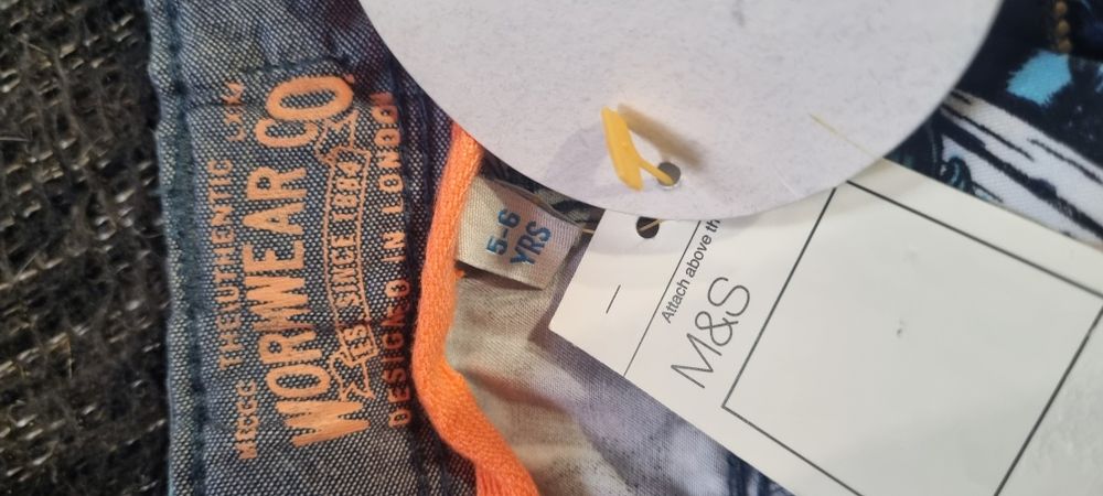 Pantaloni scurti baieti 5-6 ani, 116 cm, M&S