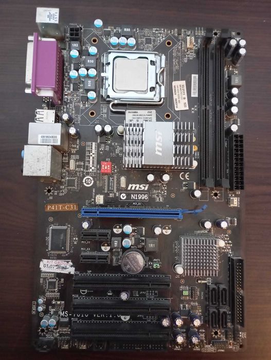 Kit placa de baza MSI P41T-C31 + procesor Intel E5300 Dual Core