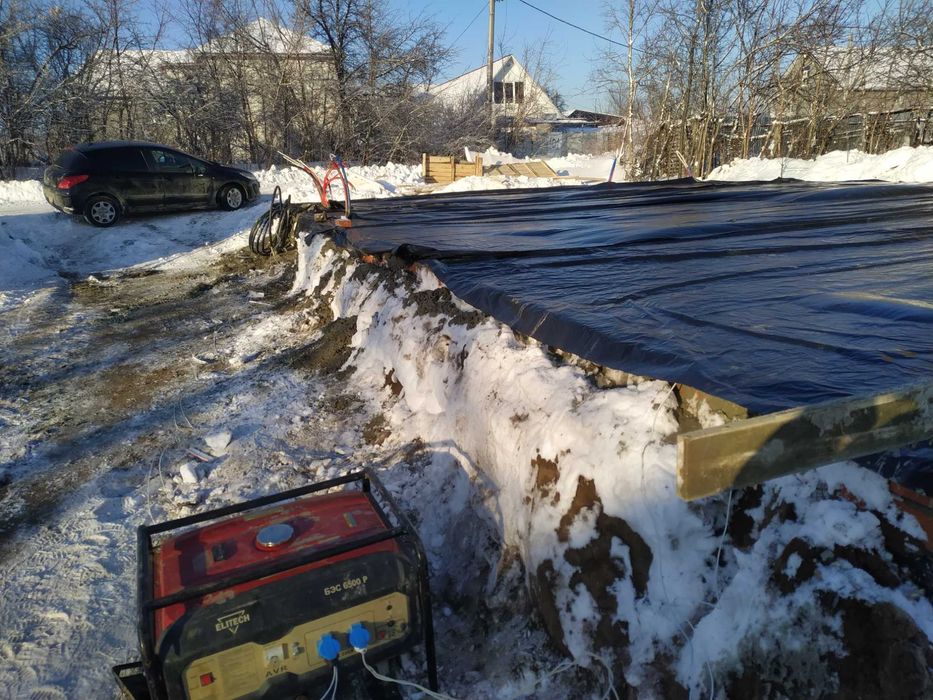 Греющий кабель 220В для Прогрева Бетона