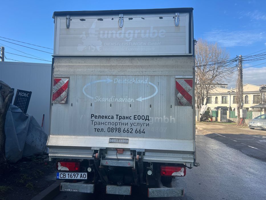 Транспортни услуги с бус с падащ борд София 80lv