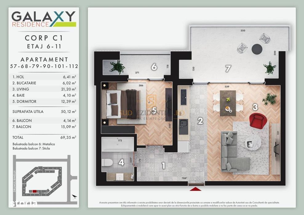 Apartament modern cu 2 camere, Kaufland, Drumul Binelui-Metalurgiei