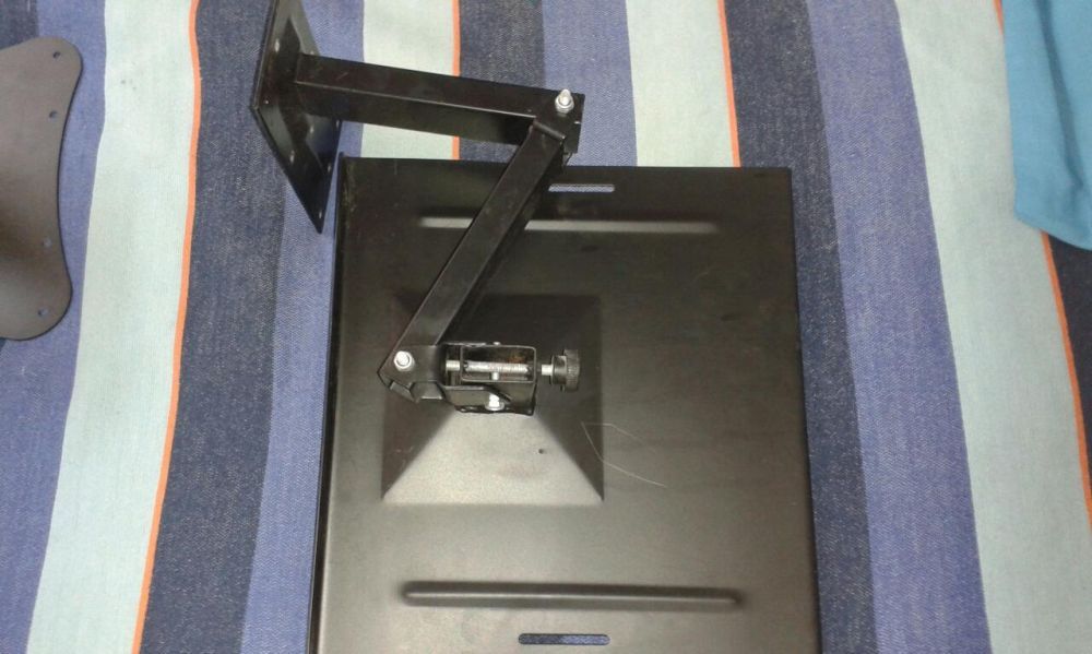 Suport tv negru, stare ca nou