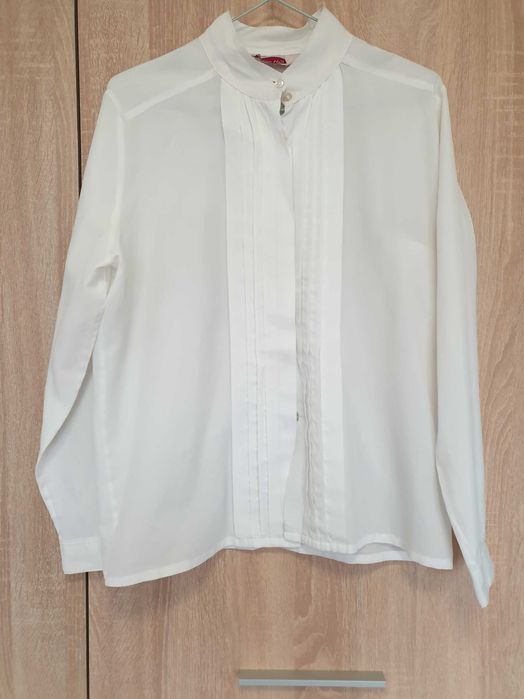 Camasa alba cu guler tunica