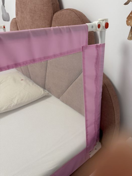 Bara de protectie pentru copii, 2 bucati, 180x70-95