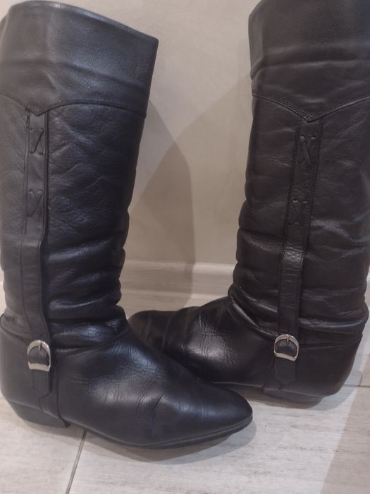 Ботуши естествена кожа ,39номер