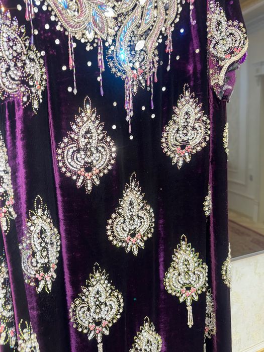 Вечерный кийим национальный