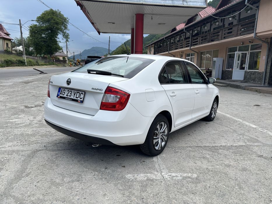 Skoda rapid an fabricație 2017 motor 1,6 diesel euro 6 DPF activ