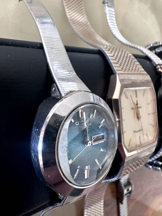 Ретро часовници Seiko, Citizen, Buren и др. Винтидж японски и швейцарски модели