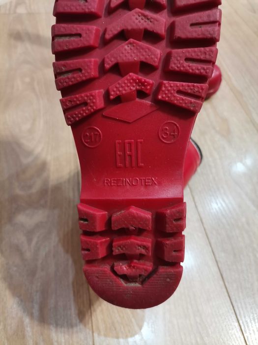 Резиновые сапоги 34 размер