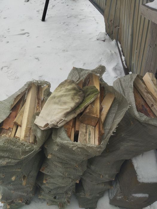 Дрова продам мешками