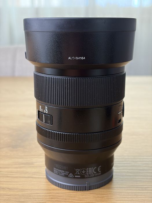 Sony FE 35mm f/1.4 GM – 4.800 lei