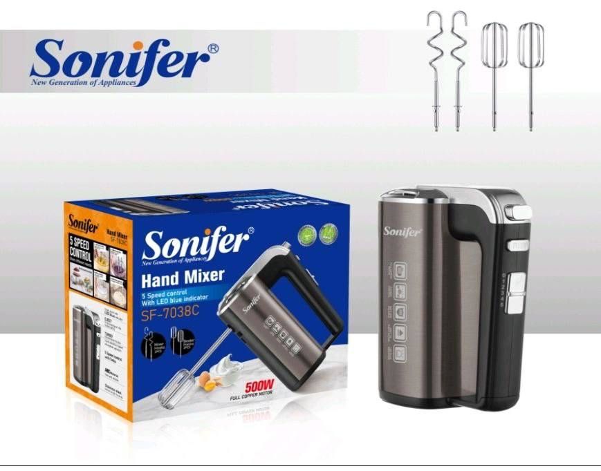 Многофункциональный ручной миксер для теста Sonifer SF-7038