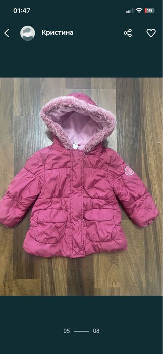 Одежда на девочку 6-24мес