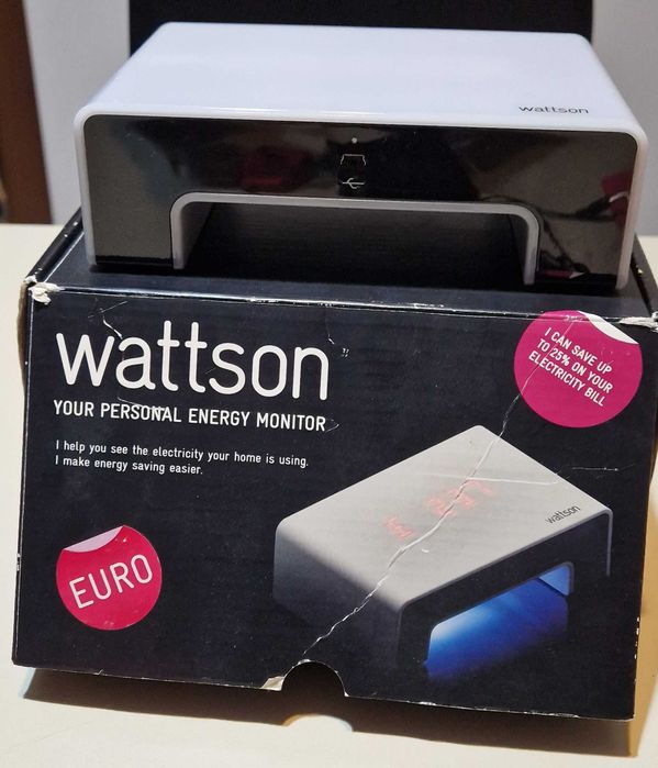 Instrument/sistem monitorizare consum energie, curent, Watson, nou